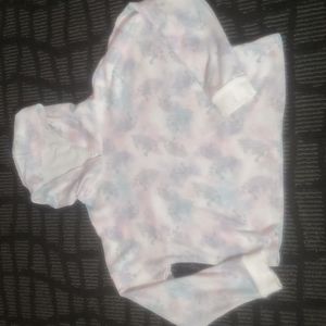 Eyeshadow girls crop hoodie